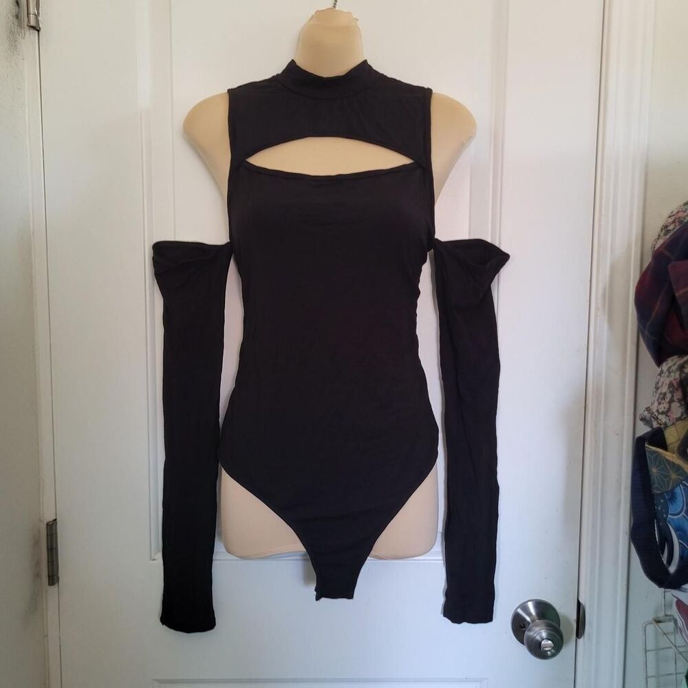 Shein Women's Black Bodysuit
